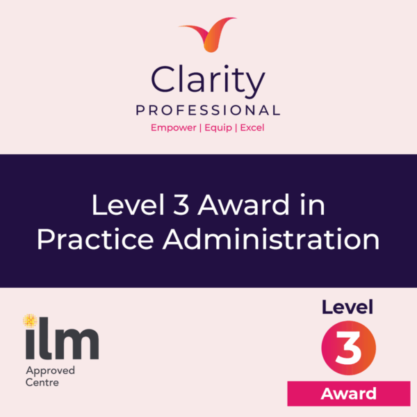 Level 3 Award in Practice Administration