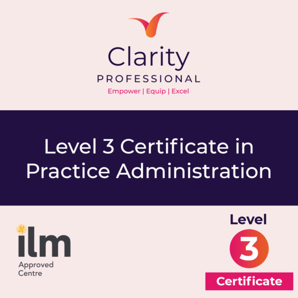 Level 3 Certificate in Practice Administration
