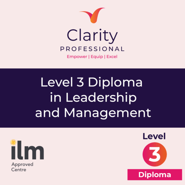 Level 3 Diploma in Leadership and Management