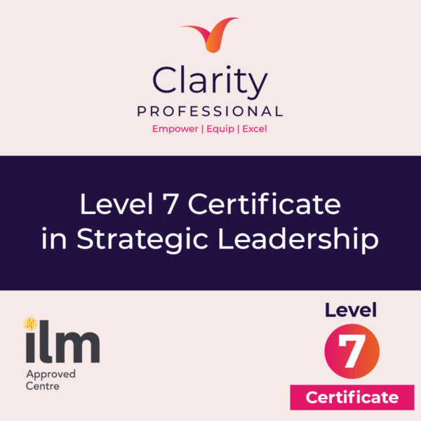Level 7 Certificate in Strategic Leadership